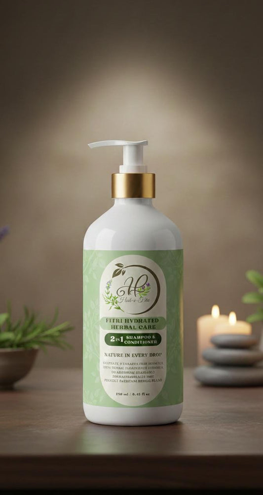 Fitri Hydrated Herbal Care 2 in 1 Shampoo & Conditioner