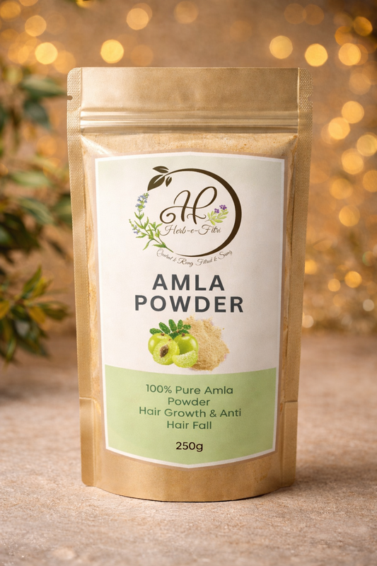 Herb-e-Fitri 100% Pure Amla Powder – Hair Growth & Anti Hair Fall